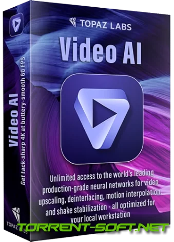 Topaz Video AI 4.0.1 (x64) RePack by KpoJIuK [En]