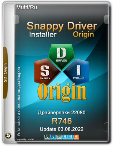 Snappy Driver Installer Origin R746 / Драйверпаки 22.08.0 [Multi/Ru]