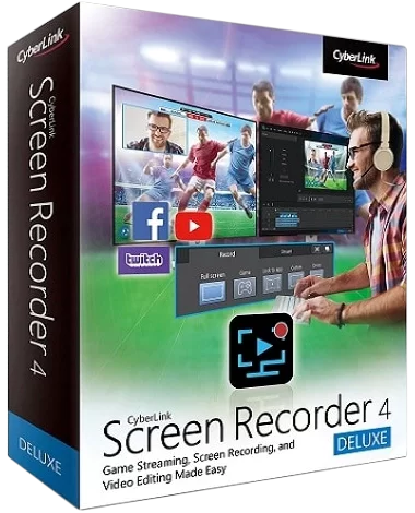 CyberLink Screen Recorder Deluxe 4.3.1.25422 RePack by PooShock [Ru/En]