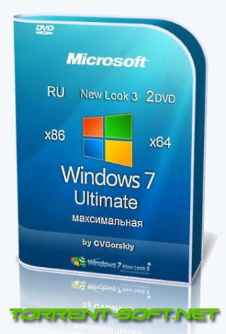 Microsoft  Windows 7 Ultimate Ru x86-x64 SP1 NL3 by OVGorskiy 08.2023 2DVD