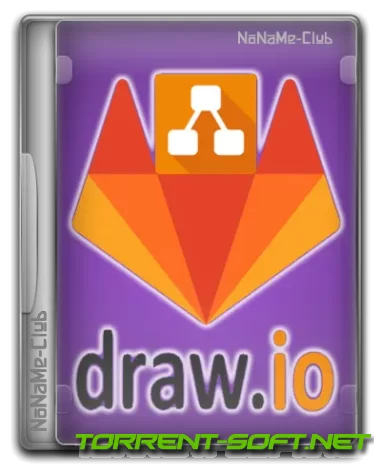 Draw.io 21.8.2 + Portable [Multi/Ru]