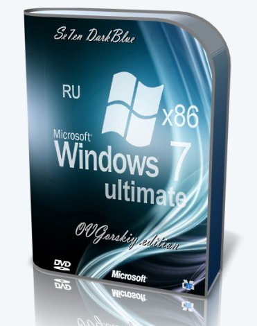 Microsoft® Windows® 7 Ultimate Ru x86 SP1 7DB by OVGorskiy 02.2023 1DVD