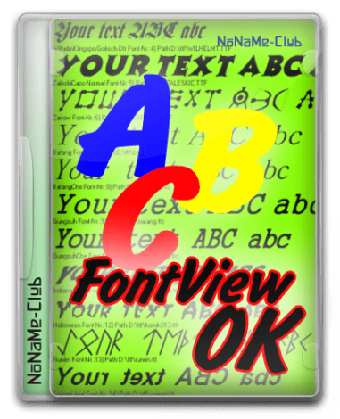 FontViewOK 7.41 + Portable [Multi/Ru]