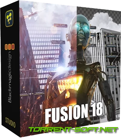 Blackmagic Design Fusion Studio 18.5 Build 73 (x64) RePack by AlekseyPopovv [Multi/Ru]